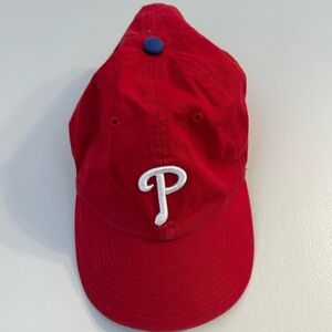 Phillies 47 Authentic MLB Red Cap